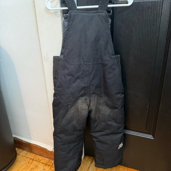 Arctix Toddler Snow Bib Overalls – Black, Size 2T - Picture 3 of 3